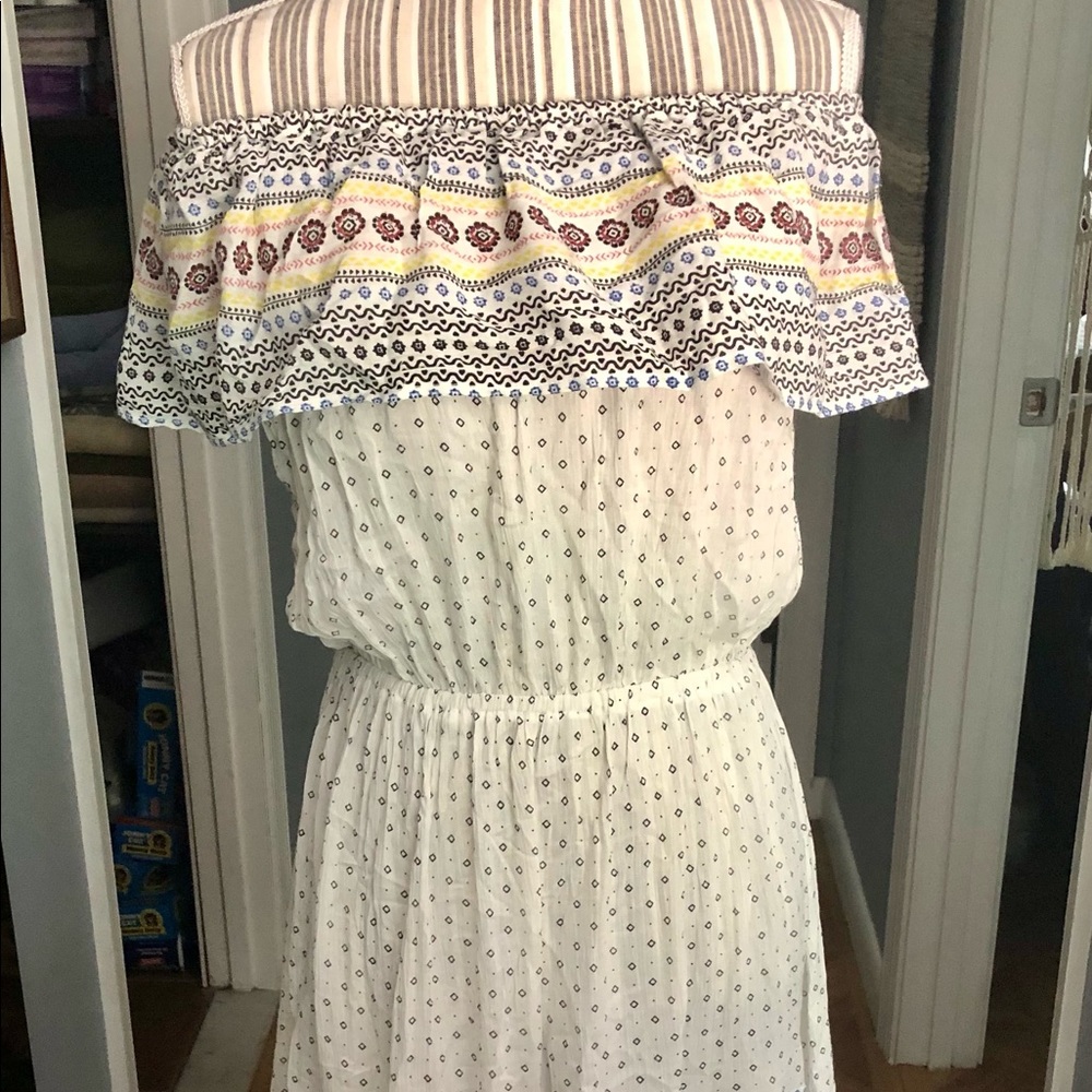 Off the shoulder dress